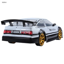 Load image into Gallery viewer, EBORUI RC Car 1:10 4WD AE86 RC Sport Racing Drift Car 70Km/H High Speed Remote Control Car + Extra Drift Tires Drift Car RTR