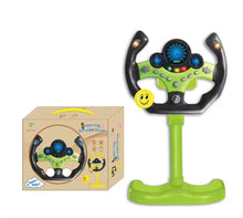 Load image into Gallery viewer, Electric Simulated Driving Steering Three-Dimensional Portable Wheel Copilot Toy Light and Sound Educational Children'S Gifts