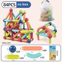 Load image into Gallery viewer, Magnetic Constructor Blocks Set Toys for Kids Magnet Stick Rod Building Blocks Montessori Educational Toys for Children Boy Girl