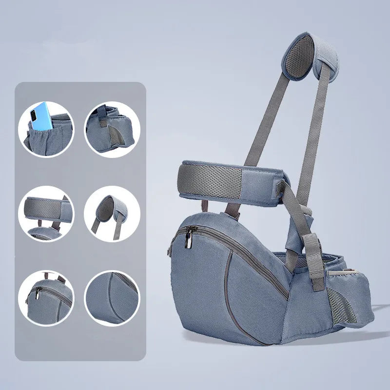 Ergonomic Baby Carrier Portable Infant Kid Hip Seat Waist Stool Sling Front Facing Kangaroo Baby Wrap Carrier for Baby Gear