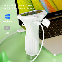 Load image into Gallery viewer, Microscope for Kids Pocket Portable 2 Inch IPS Screen 1000X Handheld Digital Microscopes with 8 Adjustable LED Lights