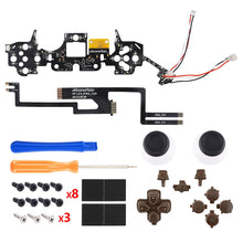 Load image into Gallery viewer, Multi-Colors Luminated Dpad Thumbstick Share Home Face Buttons, DTF V3 LED Kit for PS5 Controller BDM-010 &amp; BDM-020
