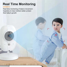 Load image into Gallery viewer, 3.5'' Video Baby Monitor 2.4G Mother Kid 2 Way Audio Talk Night Vision Security Cameras Video Surveillance Cam with Temperature
