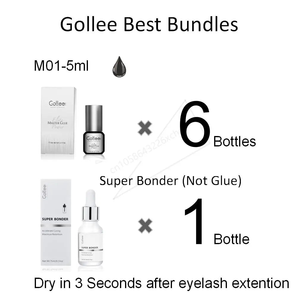 Fast Drying 0.5S Glue for Eyelash Extension Quickly Dry False Eyelash Adhesive Supplies Glues for Salon Makeup Tools