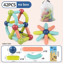 Load image into Gallery viewer, Magnetic Constructor Blocks Set Toys for Kids Magnet Stick Rod Building Blocks Montessori Educational Toys for Children Boy Girl
